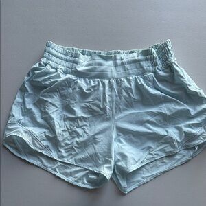 Lululemon Athletica Light Blue Athletic Shorts